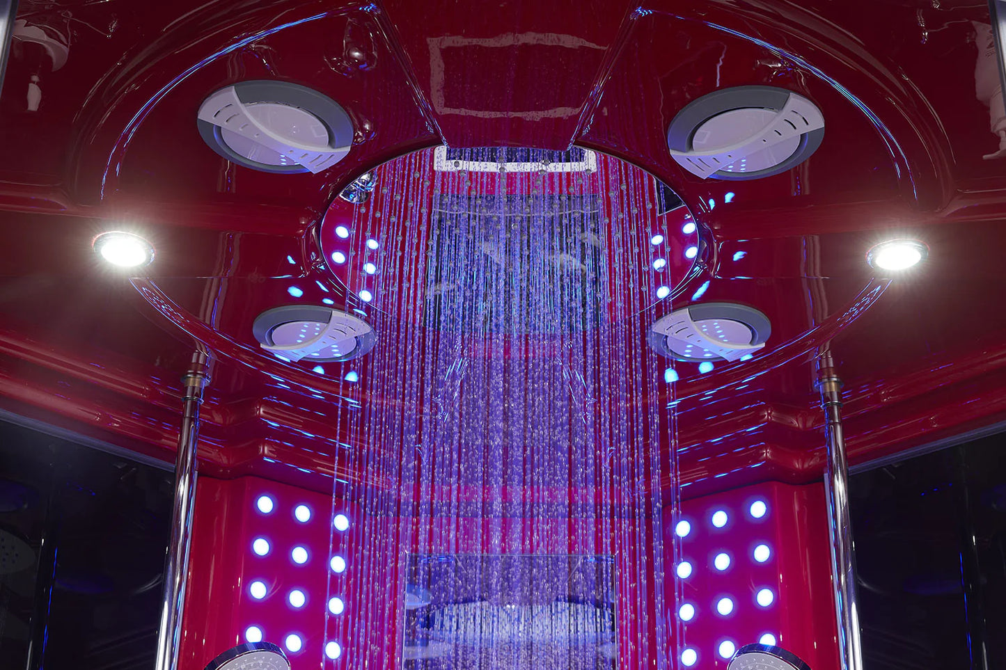 Platinum Superior Red Steam Shower