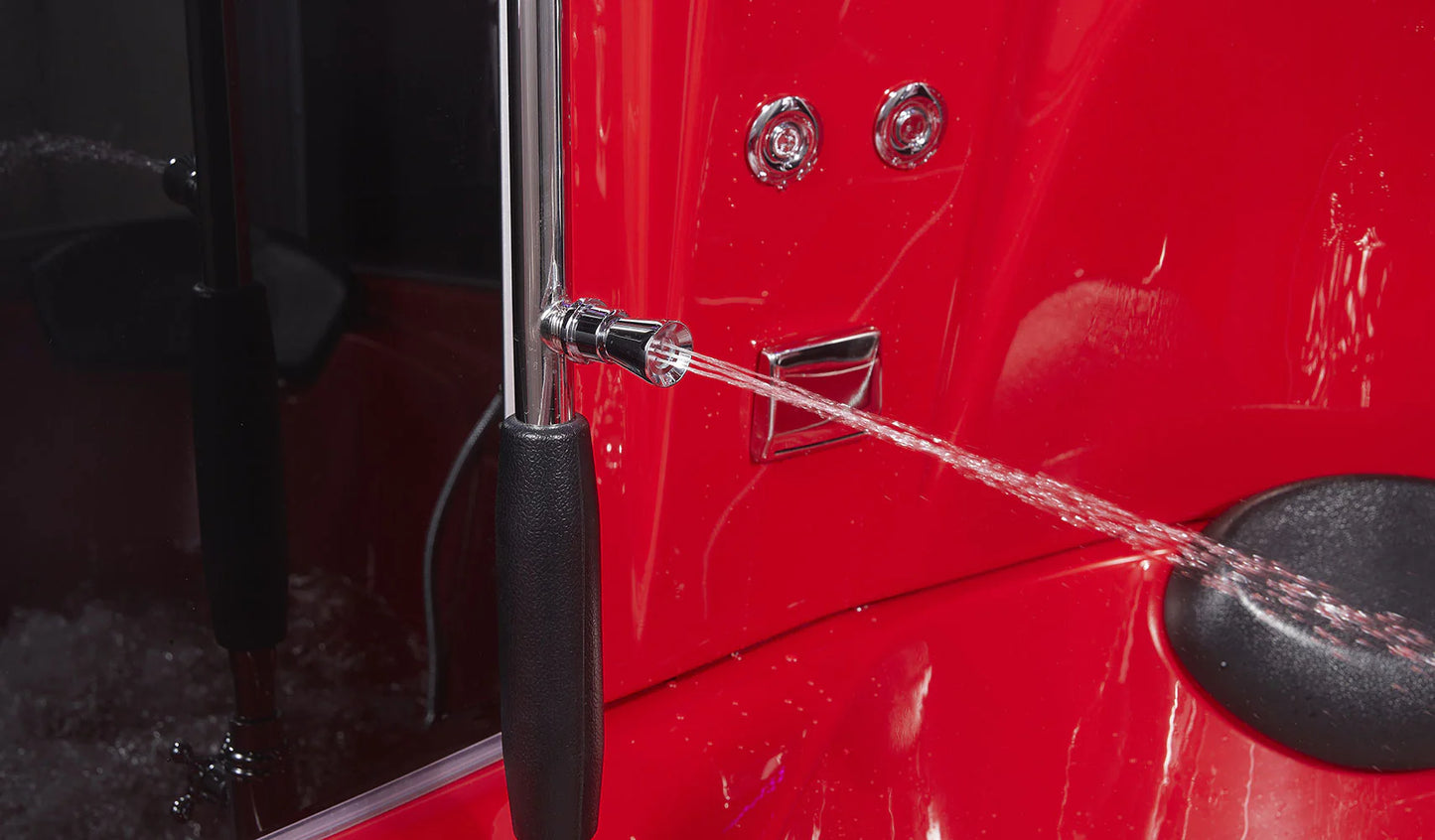 Platinum Superior Red Steam Shower