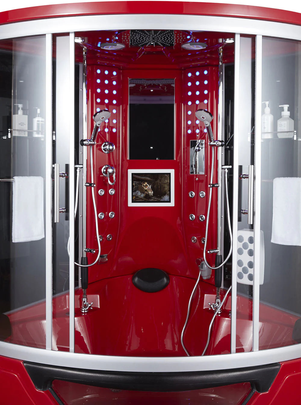 Platinum Superior Red Steam Shower