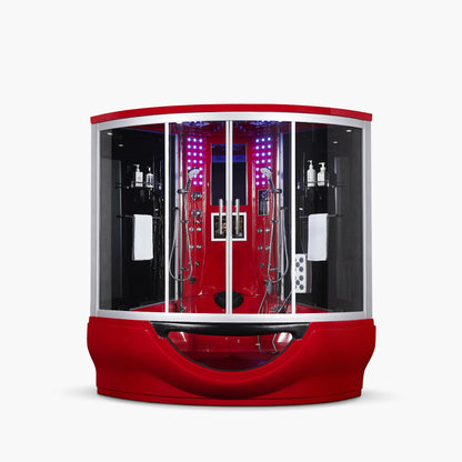 Platinum Superior Red Steam Shower