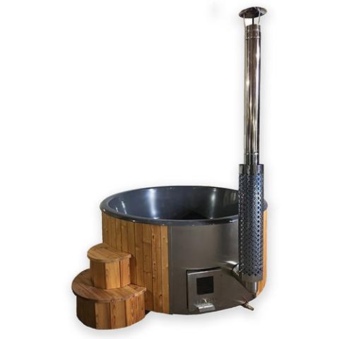 SaunaLife Model S4N Hot Tub Soak-Series Home Wood-Burning