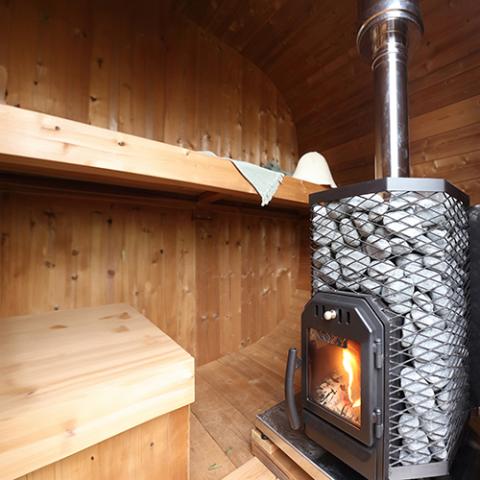 Cozy Heat Sauna Stove Wood Burning Sauna Stove, Up to 18kW