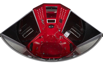 Platinum Superior Red Steam Shower