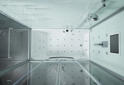 Platinum Catania Steam Shower White