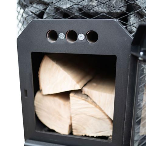 Cozy Heat O Sauna Stove Wood Burning Sauna Stove, Up to 18kW