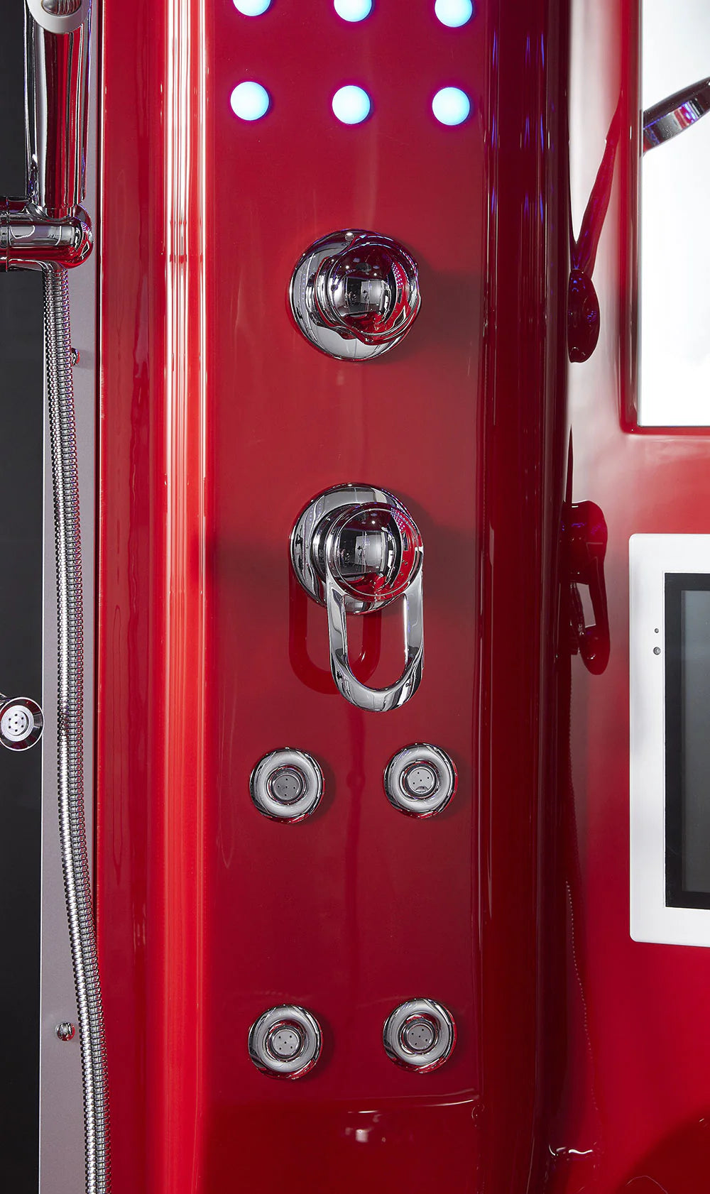 Platinum Superior Red Steam Shower