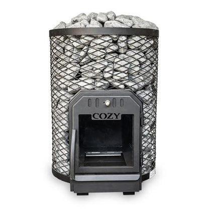 Cozy Heat O Sauna Stove Wood Burning Sauna Stove, Up to 18kW