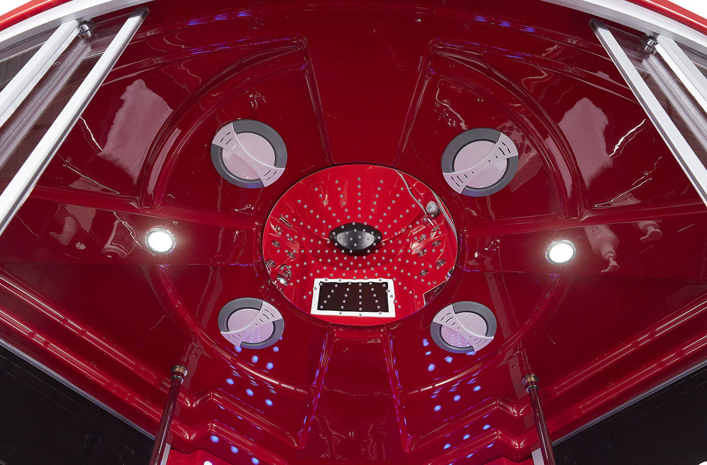 Platinum Superior Red Steam Shower
