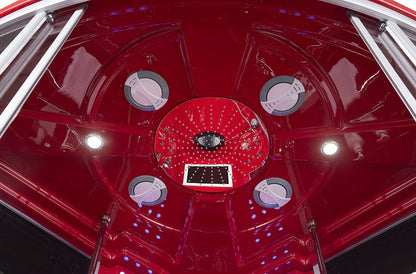 Platinum Superior Red Steam Shower