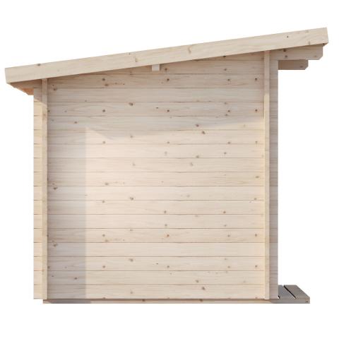 SaunaLife Model G4 Outdoor Home Sauna Kit Garden-Series Outdoor Home Sauna Kit - Up to 6 Persons
