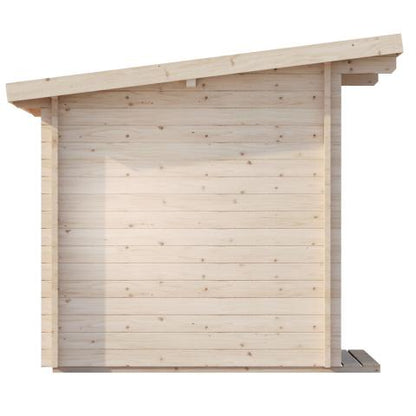 SaunaLife Model G4 Outdoor Home Sauna Kit Garden-Series Outdoor Home Sauna Kit - Up to 6 Persons