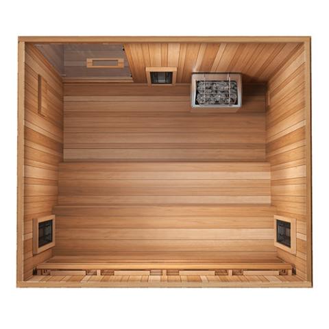 Finnmark FD-5 Trinity XL Infrared & Steam Sauna Combo