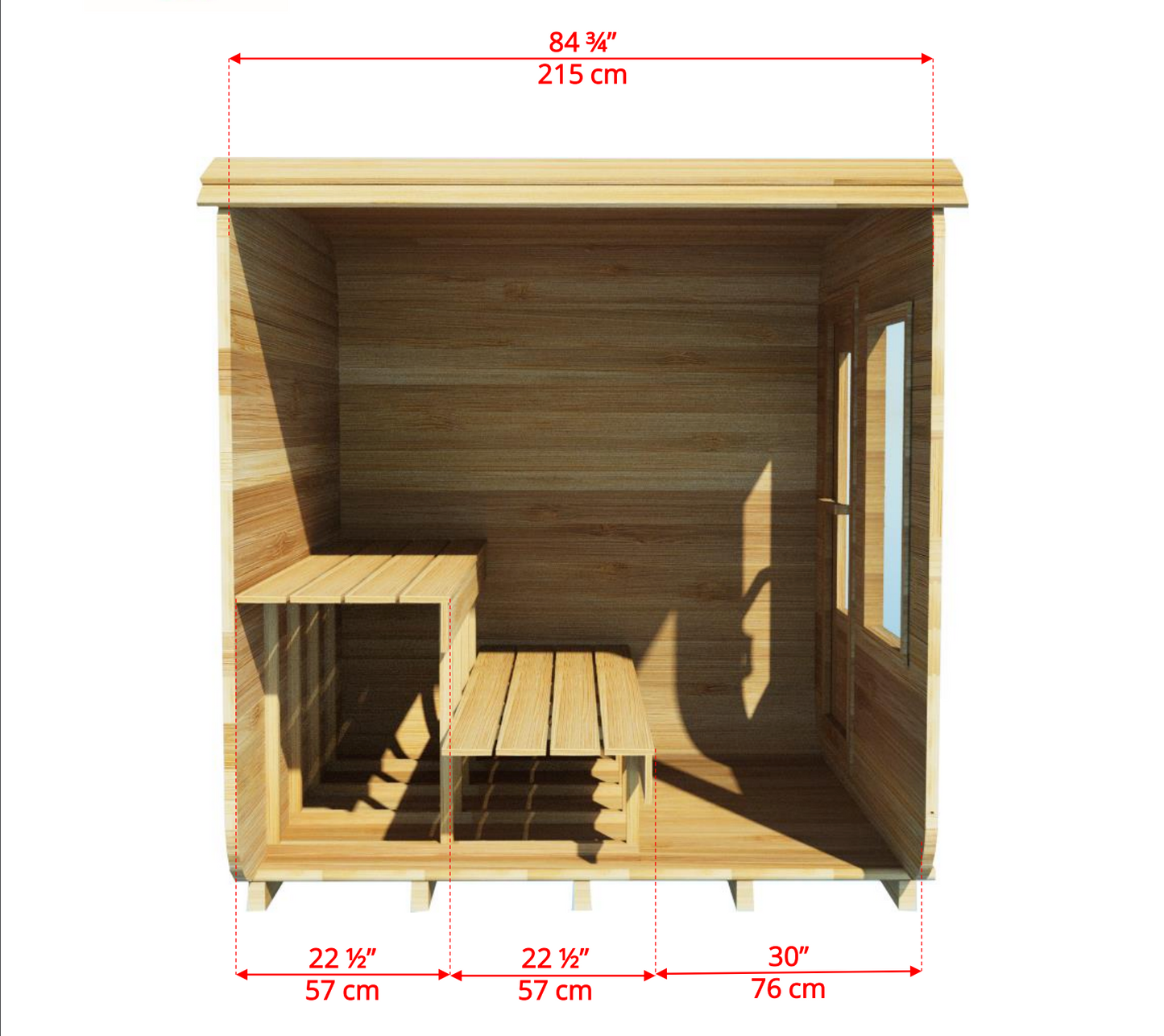 Dundalk Leisurecraft CT Luna Sauna